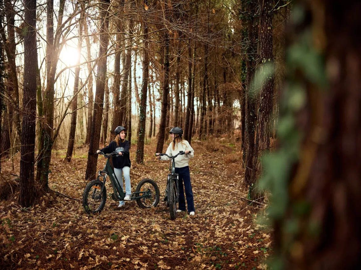 Paseo en bicicleta de montaña por Center Parcs
