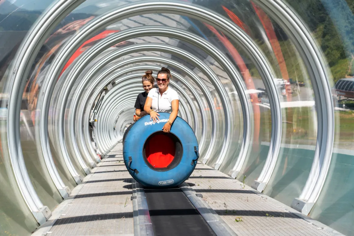 Parque Central de los Pirineos en verano con la familia.