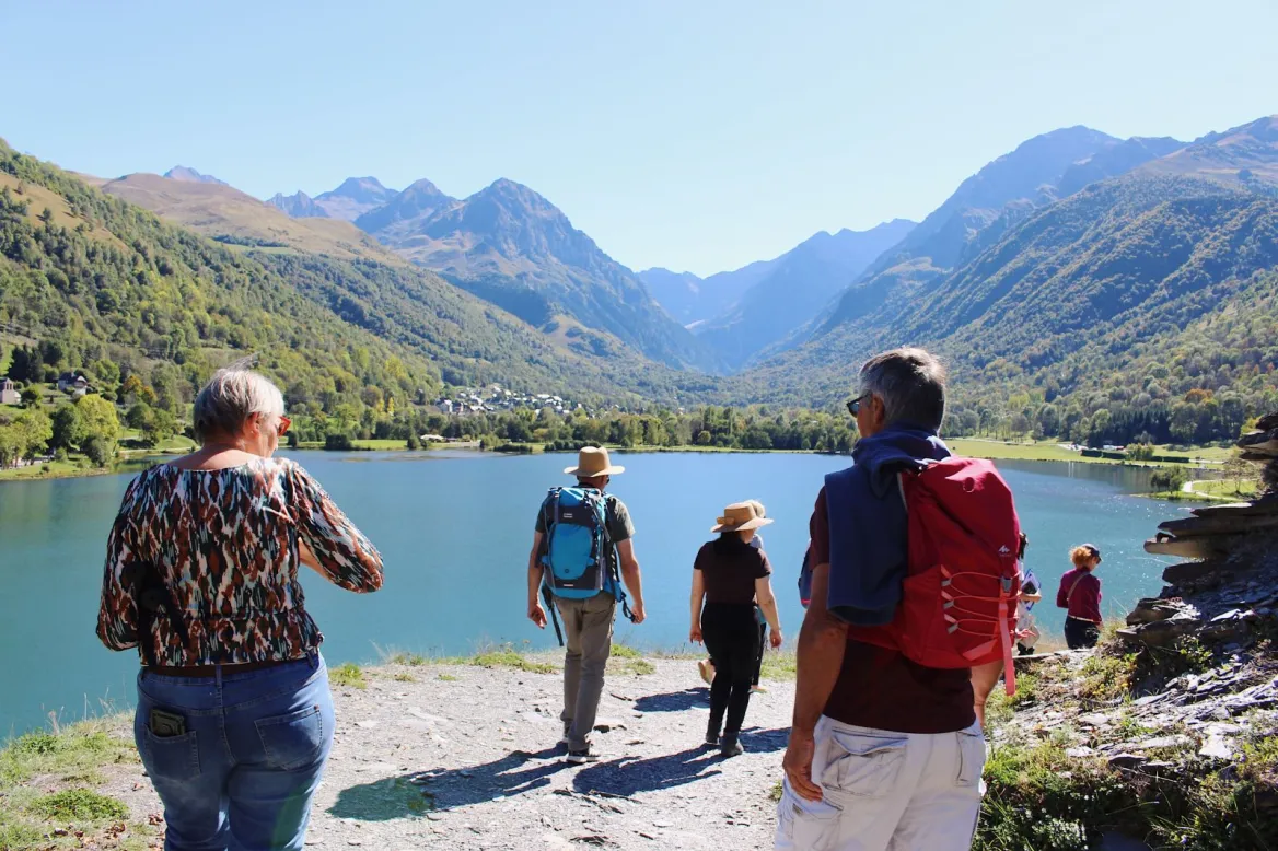 Parque Central de los Pirineos en verano con la familia.