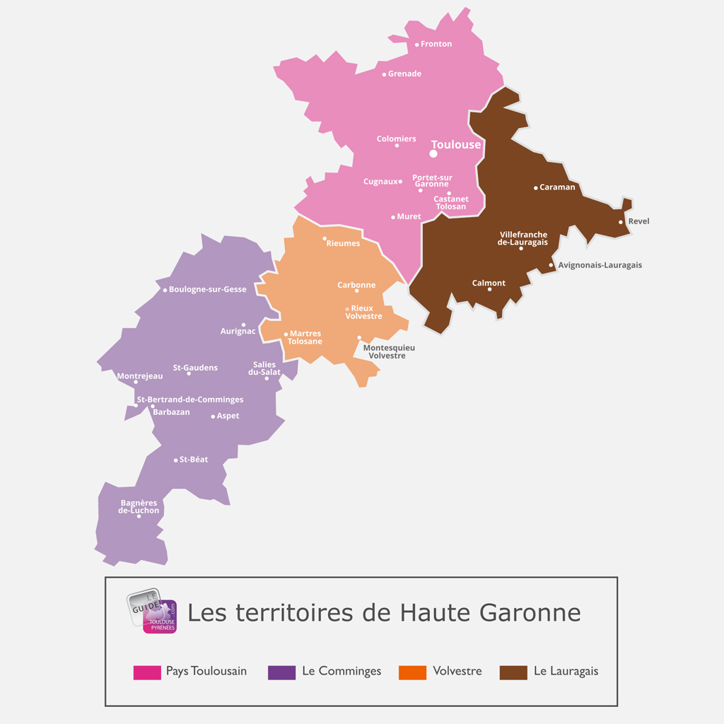 lauragais carte