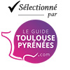 Selectionné par le Guide Toulouse Pyrénées